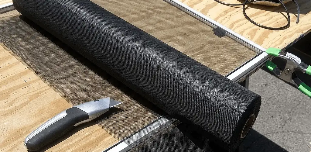 Window screen replacement materials and tools for screen repair in Columbia, MO